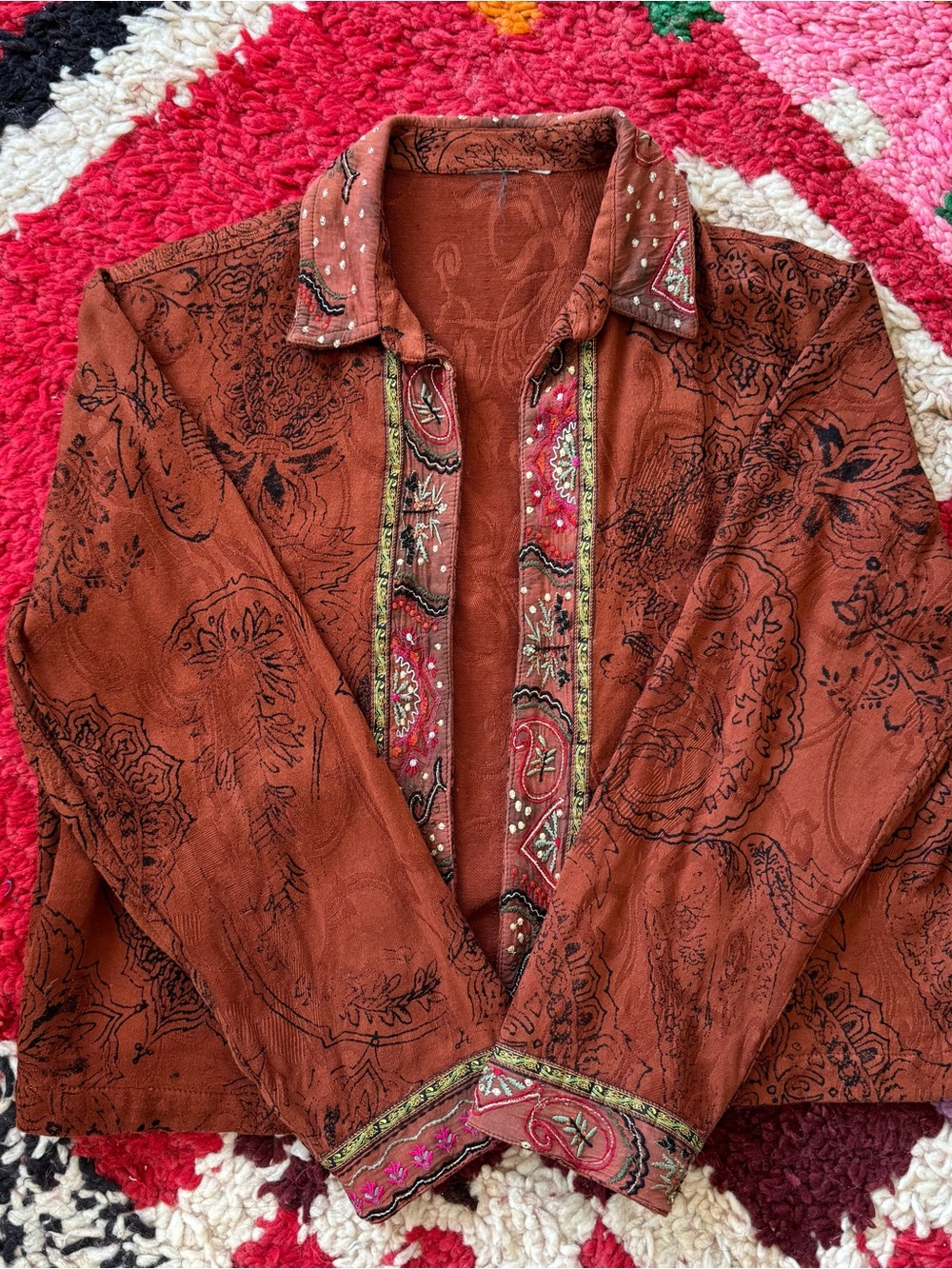 Vintage Tapestry Boho Jacket